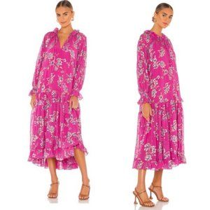 Free People Feeling Groovy Maxi Foil Dress